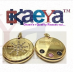 OkaeYa Golden MST Scalar Pendant